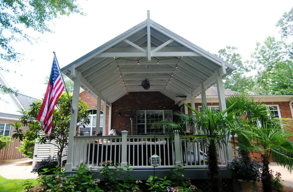 Coffered Outdoor Living Area by Deck Daddy's - Photo 3