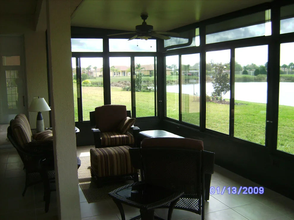 Interior Seating Space for Sunroom by Major League Aluminum, Inc. - Photo 2