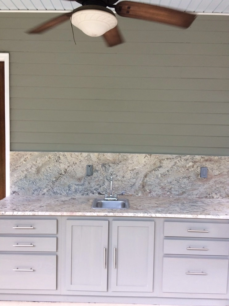 Outdoor Kitchen in Old Metairie by Prados Landscapes LLC - Photo 2
