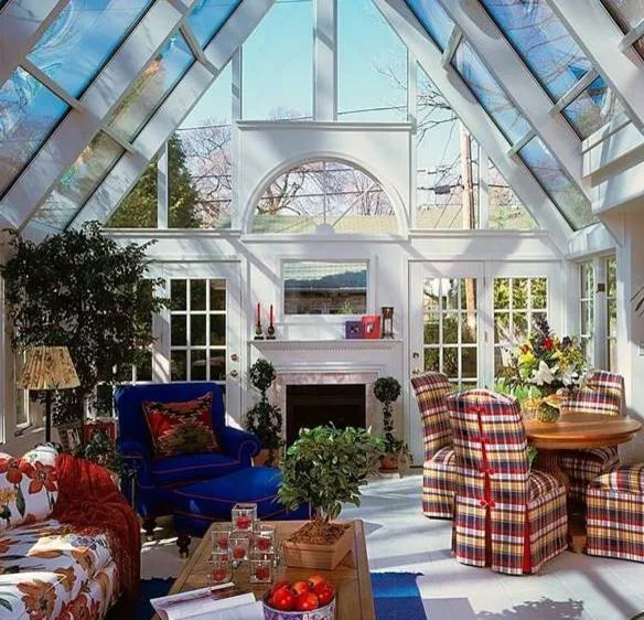 Sunroom Design for Living Room and Kitchen by Four Seasons Sunrooms Kitchen And Bath - Photo 13