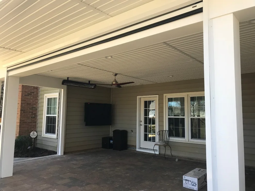 Motorized Surface-Mounted Insect Screen Project by Tri-State Retractable Screens - Photo 7