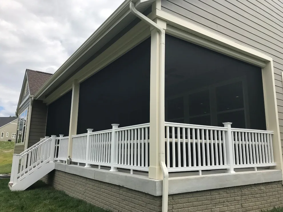 Motorized Surface-Mounted Insect Screen Project by Tri-State Retractable Screens - Photo 6
