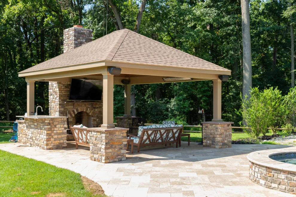 16x18 Classic Pavilion - Mantua NJ by Homestead Structures - Photo 6