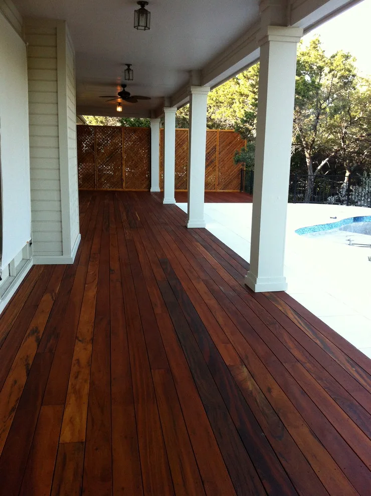 Brazilian Hardwood Decking with Tigerwood by Southern Outdoor Appeal - Photo 3