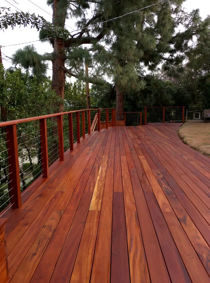 Pasadena Tigerwood Deck on the Hillside by YourDeckBuilder.com - Photo 3