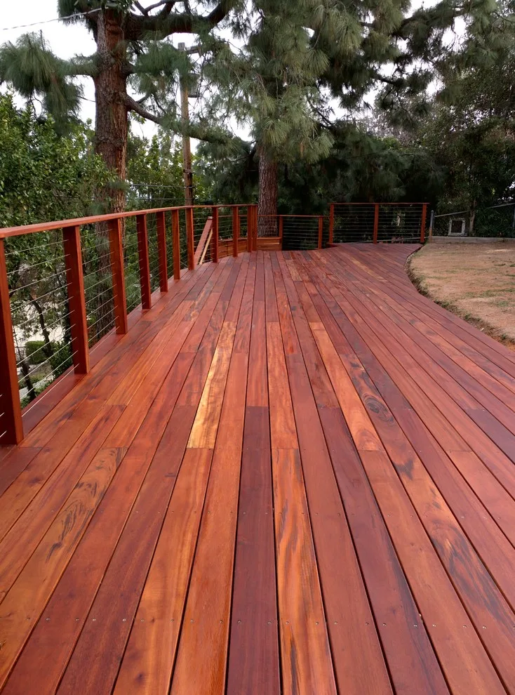 Pasadena Tigerwood Deck on the Hillside by YourDeckBuilder.com - Photo 15