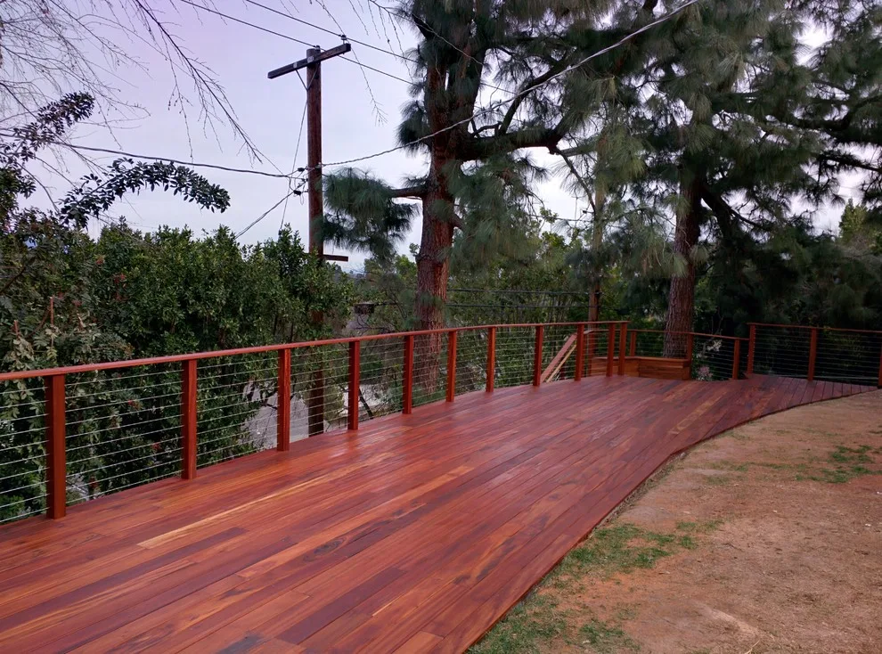 Pasadena Tigerwood Deck on the Hillside by YourDeckBuilder.com - Photo 20
