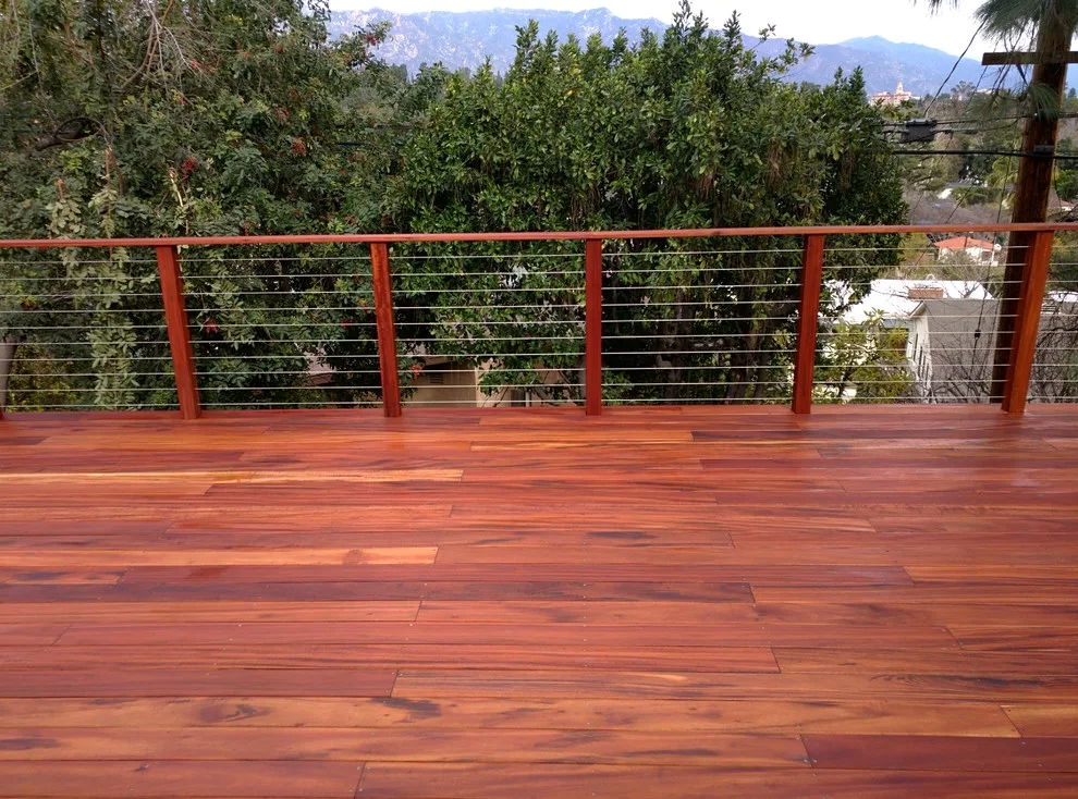 Pasadena Tigerwood Deck on the Hillside by YourDeckBuilder.com - Photo 17