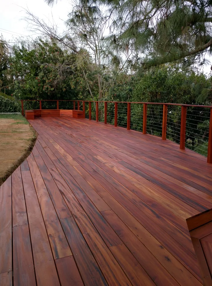 Pasadena Tigerwood Deck on the Hillside by YourDeckBuilder.com - Photo 22