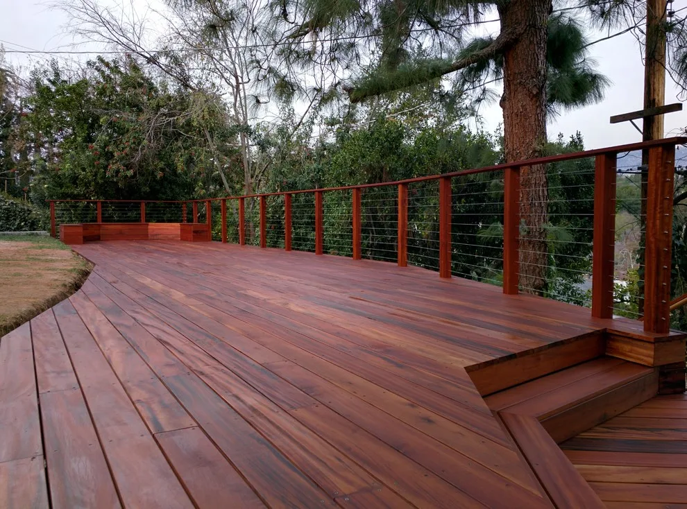 Pasadena Tigerwood Deck on the Hillside by YourDeckBuilder.com - Photo 5