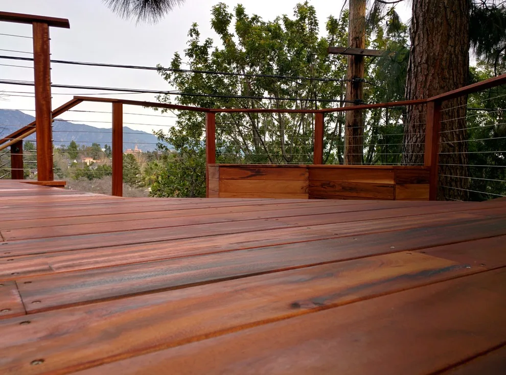 Pasadena Tigerwood Deck on the Hillside by YourDeckBuilder.com - Photo 19