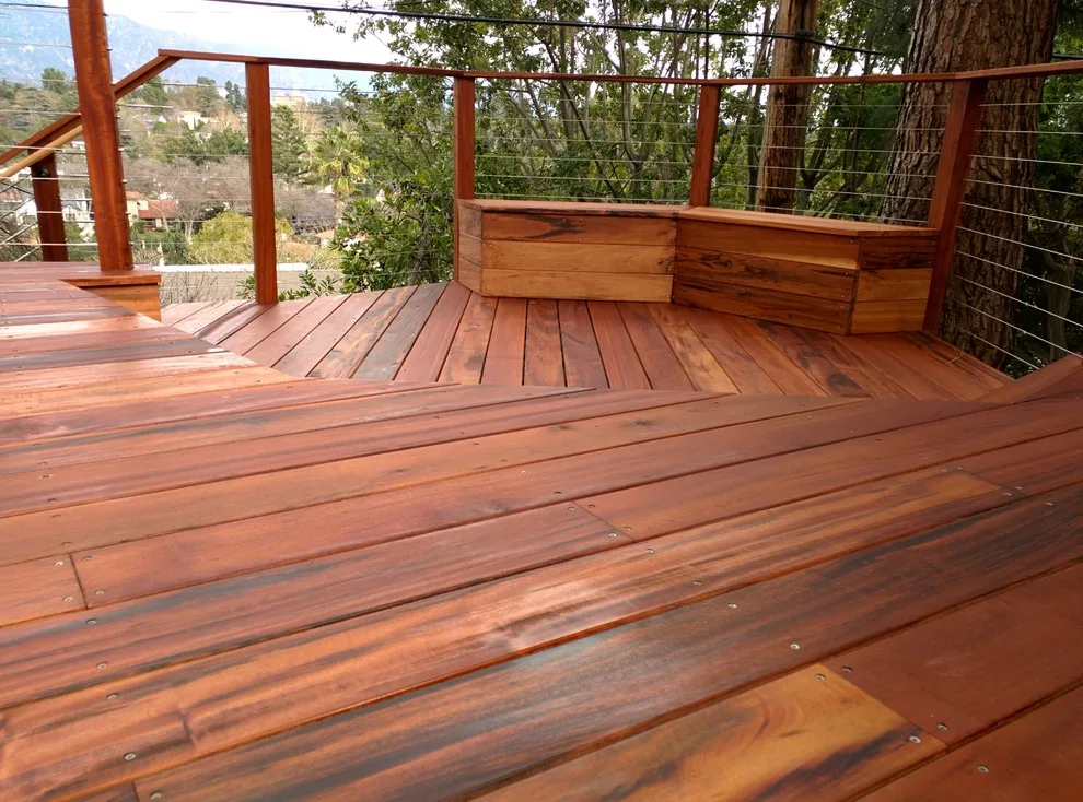 Pasadena Tigerwood Deck on the Hillside by YourDeckBuilder.com - Photo 21