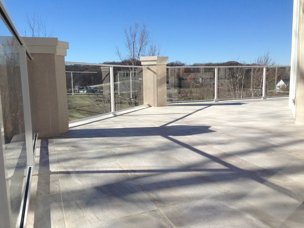 Glass Railing Tile Deck by Creative Concepts & Design, LLC - Photo 3
