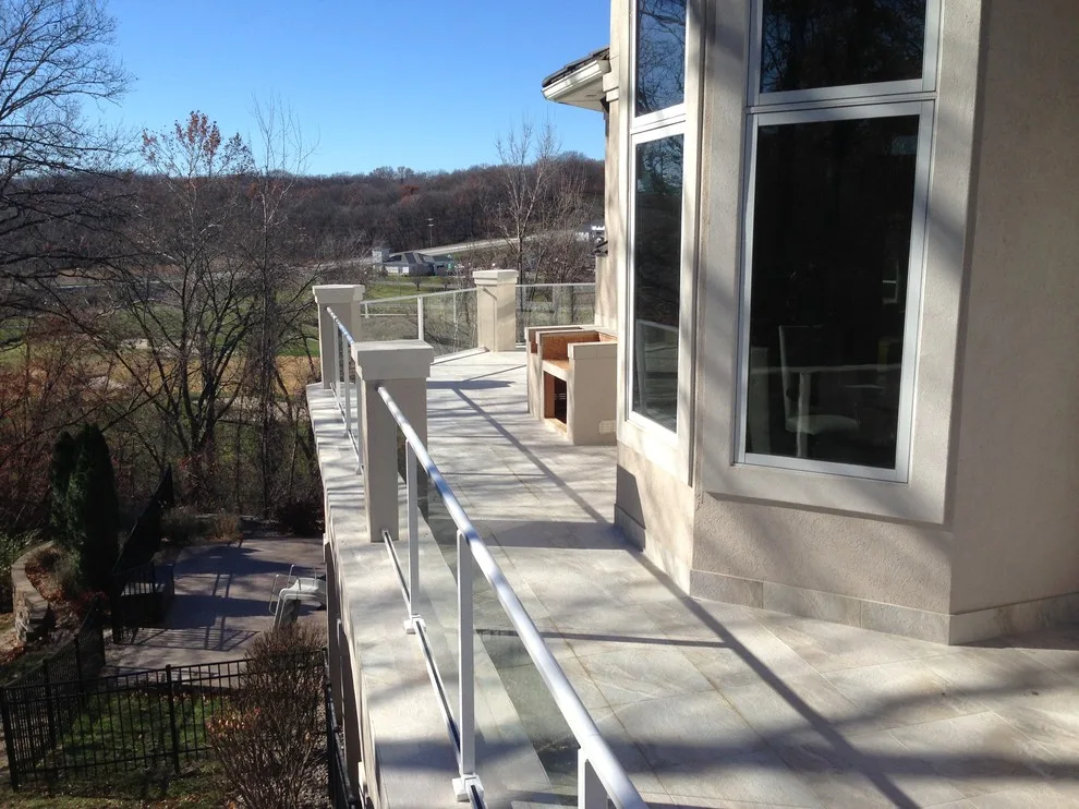 Glass Railing Tile Deck by Creative Concepts & Design, LLC - Photo 5