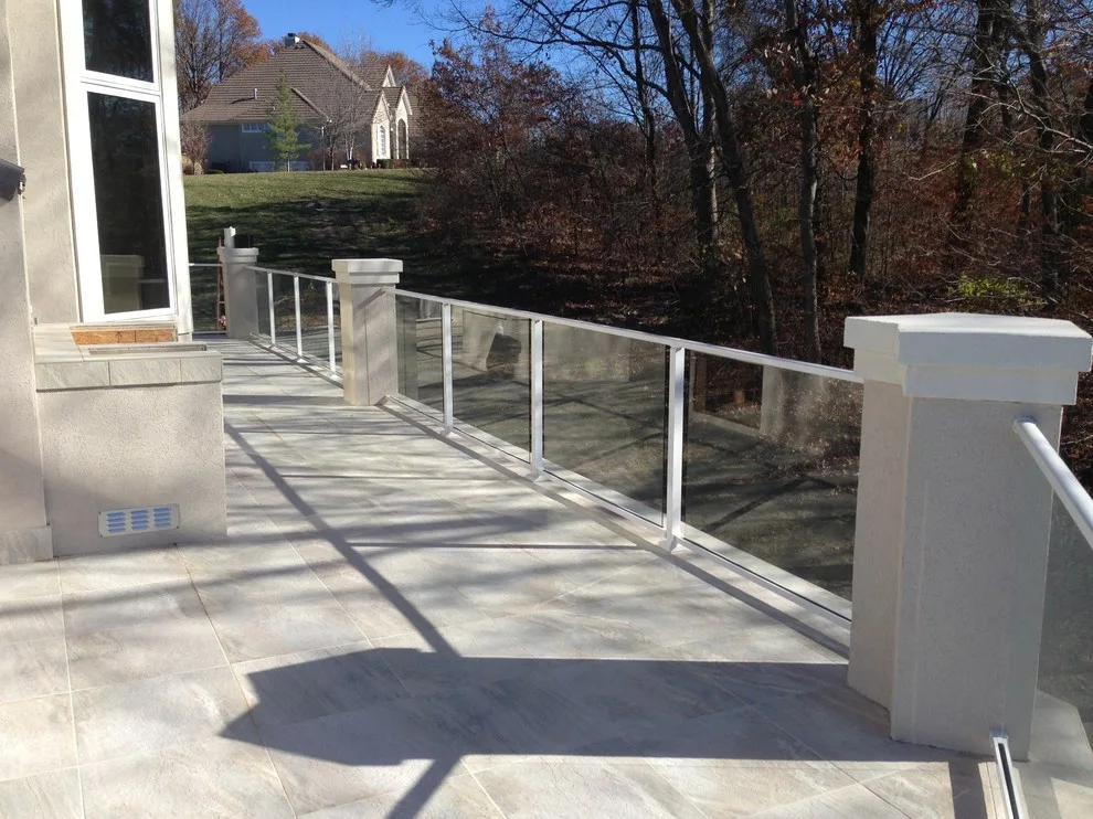 Glass Railing Tile Deck by Creative Concepts & Design, LLC - Photo 2