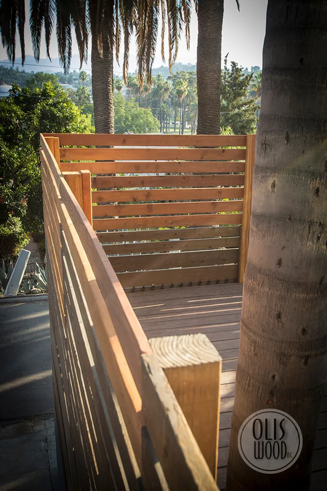 TimberTech Composite Decking and Privacy Fence Expansion by Olis Wood Inc. - Photo 12