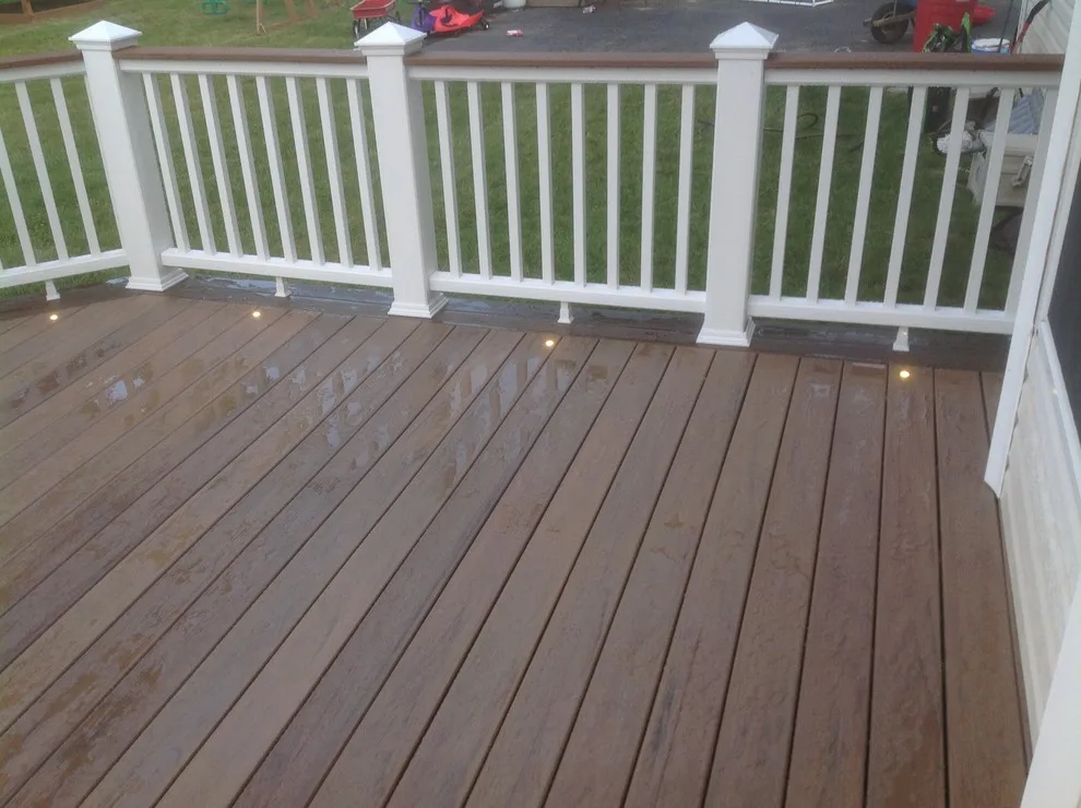Pecan Timbertech Decking by The Deck Guy - Photo 11