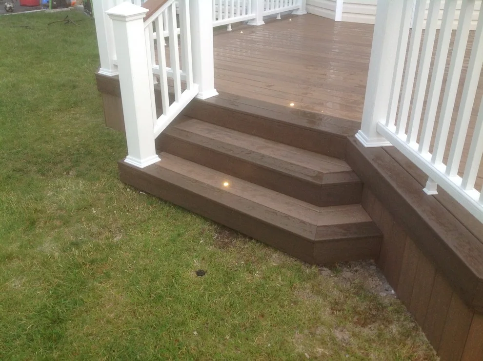 Pecan Timbertech Decking by The Deck Guy - Photo 17
