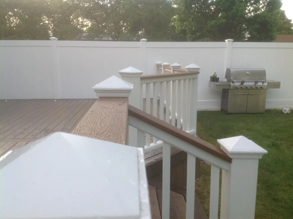 Pecan Timbertech Decking by The Deck Guy - Photo 15
