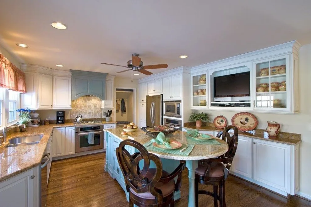 Dual-Colored Kitchen with Island by Hyde Park Lumber & Design - Photo 5
