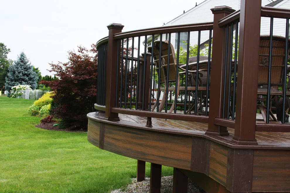 Curved Trex Deck in Richboro by Miles Deck Construction - Photo 6