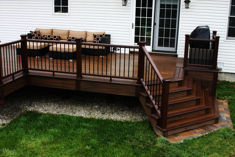 Curved Trex Deck in Richboro by Miles Deck Construction - Photo 7