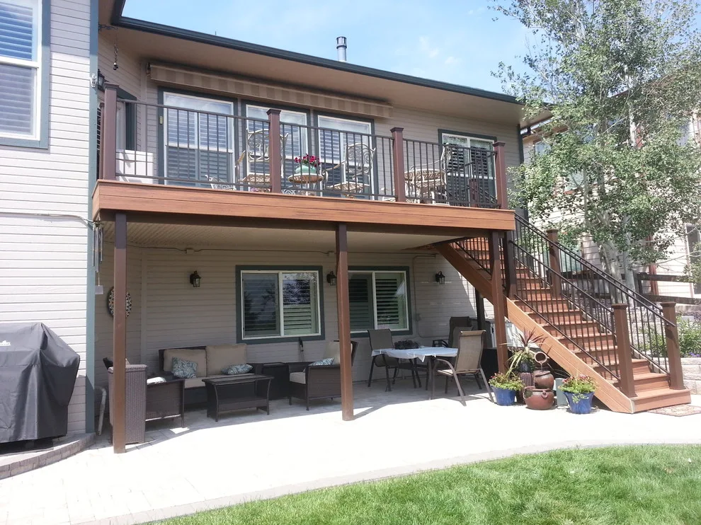 Trex Transcend on Paver Patio by StoneCroft Construction - Photo 2