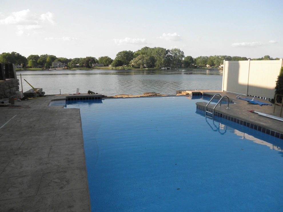 Riverfront Waterfall - Bergyl Property by Premiere Aquascapes - Photo 11