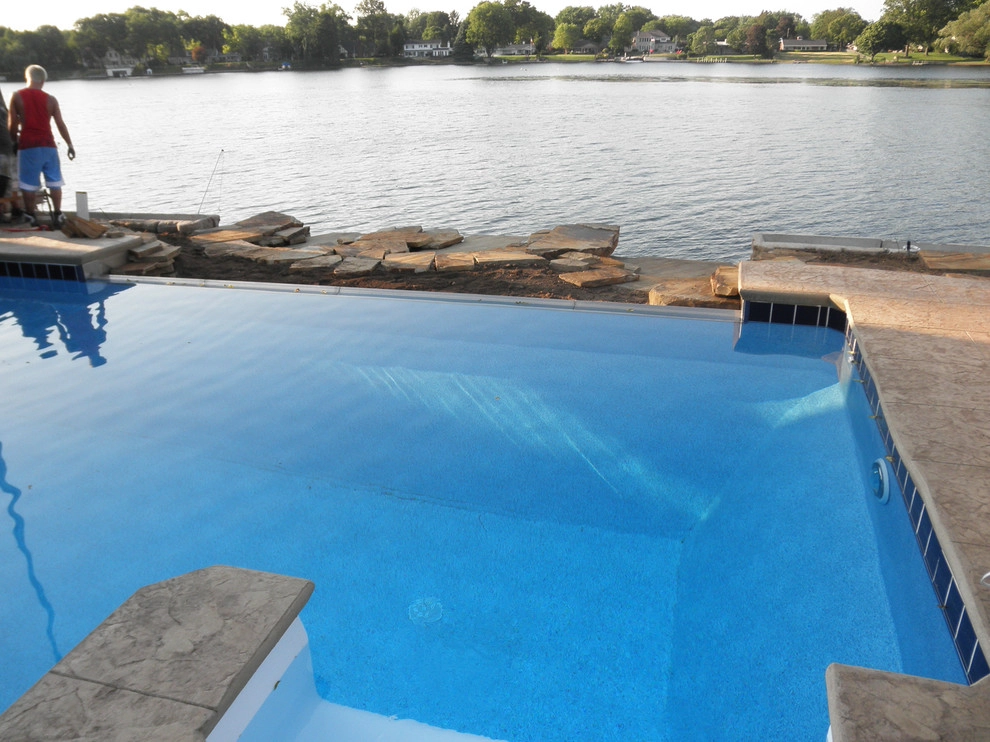 Riverfront Waterfall - Bergyl Property by Premiere Aquascapes - Photo 8