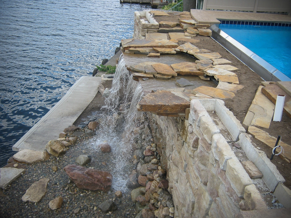 Riverfront Waterfall - Bergyl Property by Premiere Aquascapes - Photo 10