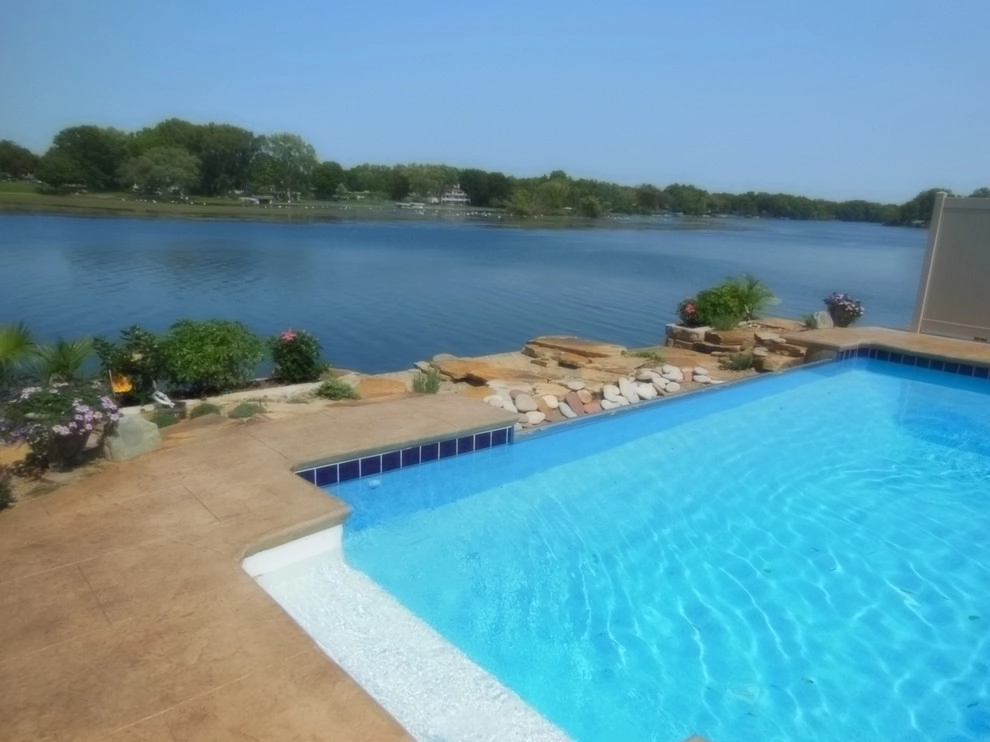 Riverfront Waterfall - Bergyl Property by Premiere Aquascapes - Photo 2