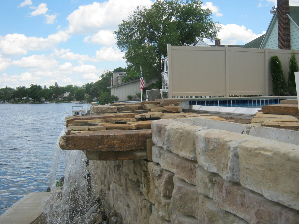 Riverfront Waterfall - Bergyl Property by Premiere Aquascapes - Photo 3