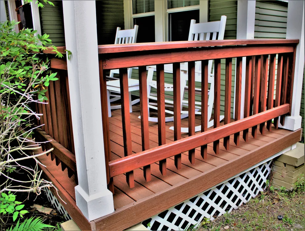 Revamped Composite Deck/Porch by The Deck & Patio Company - Photo 8