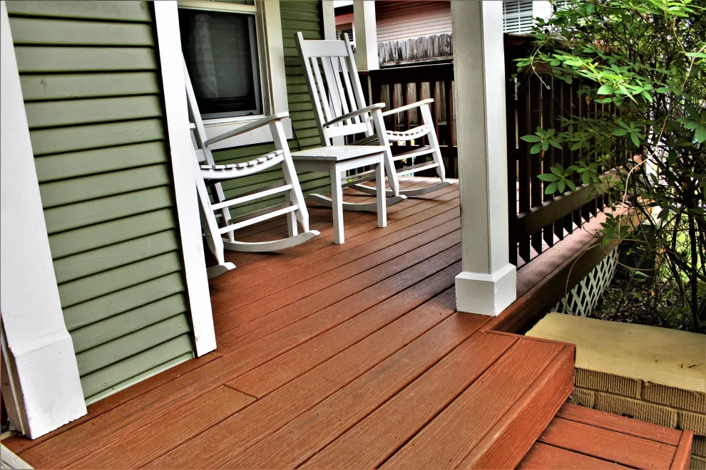 Revamped Composite Deck/Porch by The Deck & Patio Company - Photo 3