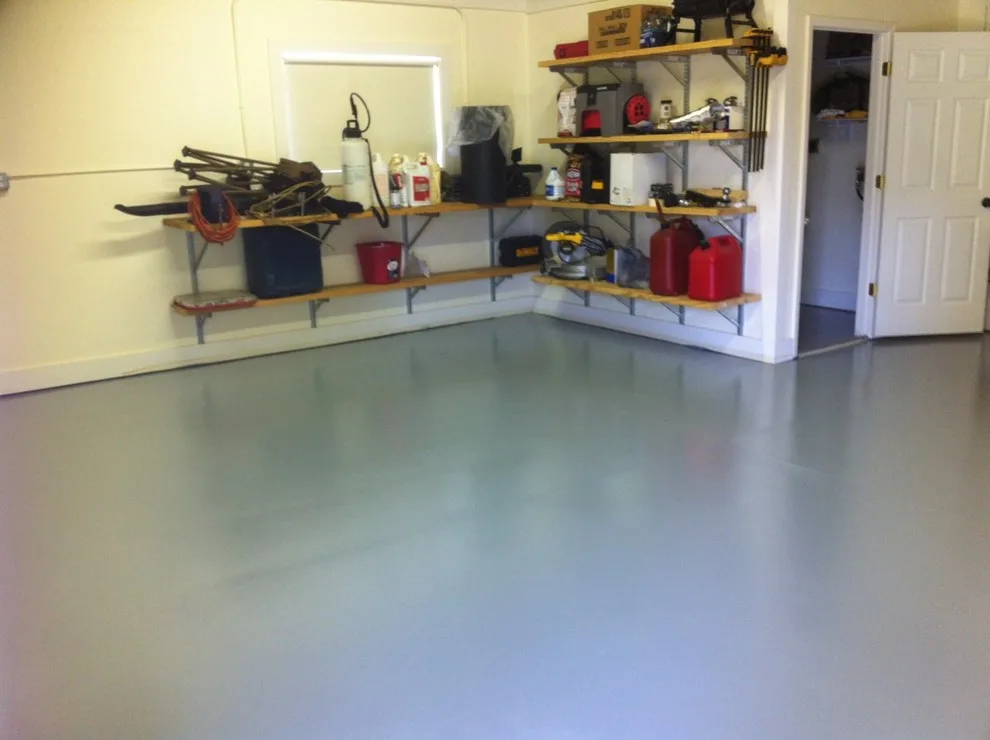 Epoxy Coated Garage Flooring by Riggins Painting LLC - Photo 2