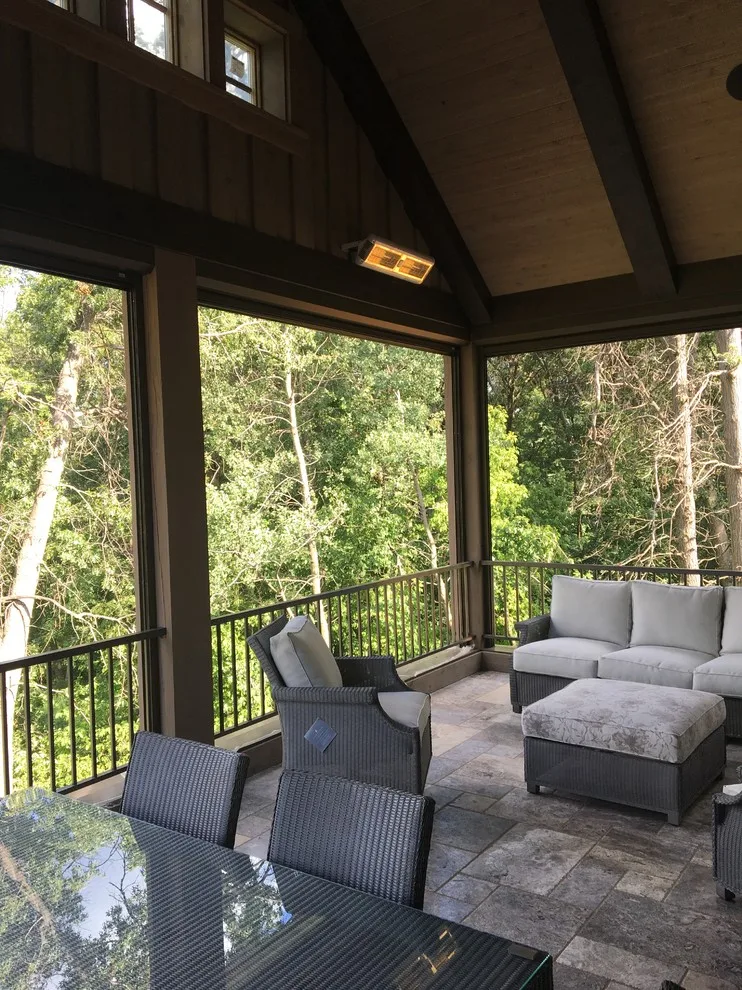 Porch with Vinyl Covering by Minnesota Screens - Photo 6