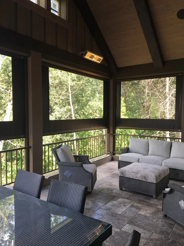 Porch with Vinyl Covering by Minnesota Screens - Photo 5