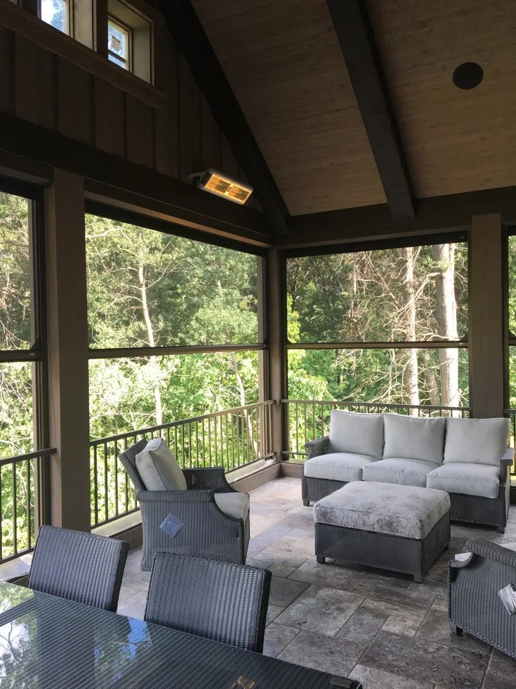 Porch with Vinyl Covering by Minnesota Screens - Photo 2