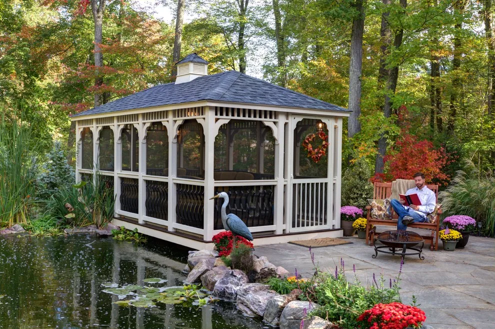 Stoltzfus Vinyl Rectangle Gazebo Project by Country Lane Gazebos - Photo 2