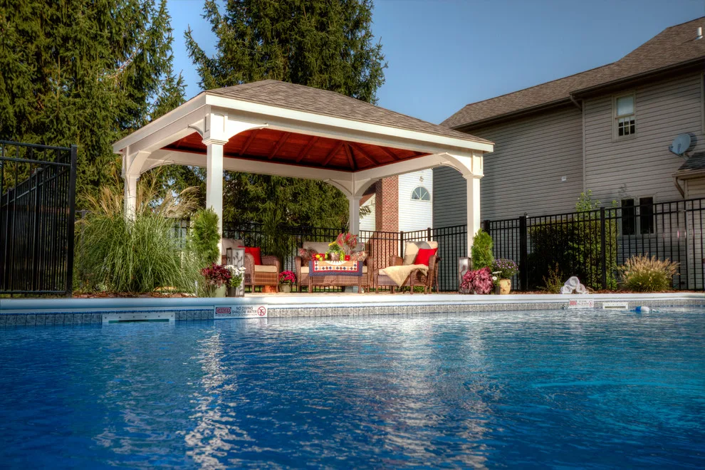 Matson Project - Traditional Vinyl Pavilion by Country Lane Gazebos - Photo 2