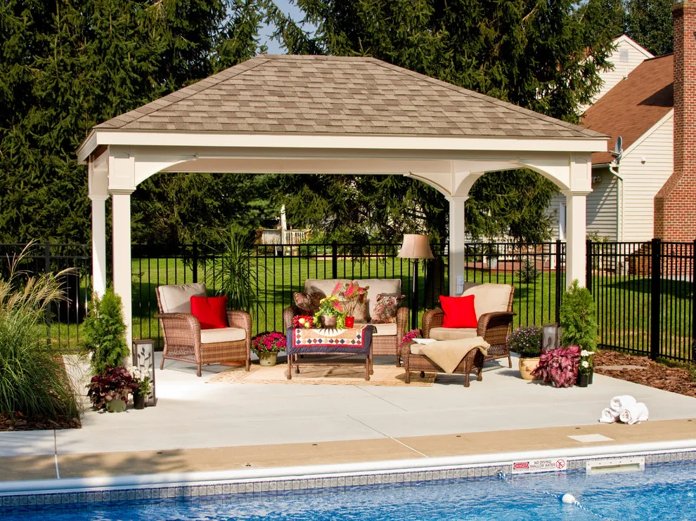 Matson Project - Traditional Vinyl Pavilion by Country Lane Gazebos - Photo 3
