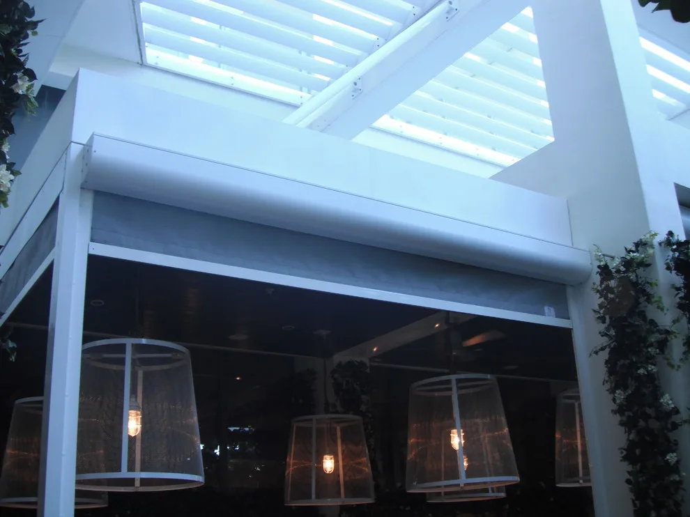 W-Hotel South Beach - Dutch Restaurant Wind Mitigation Screens at 95% by Sentinel Retractable Screens, LLC - Photo 31