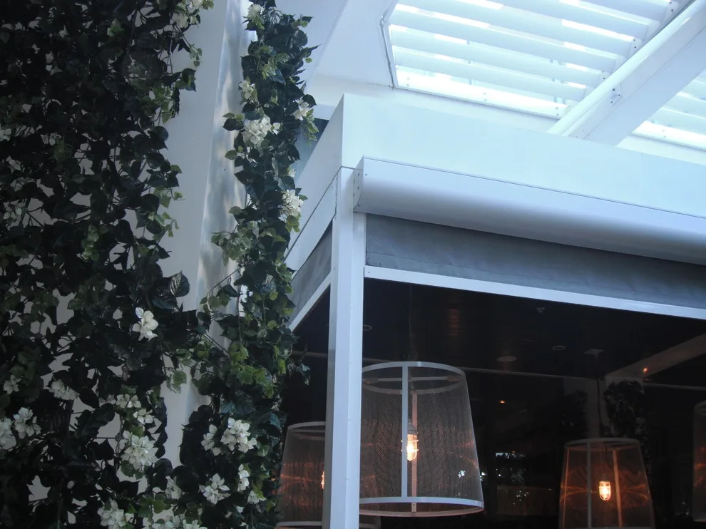 W-Hotel South Beach - Dutch Restaurant Wind Mitigation Screens at 95% by Sentinel Retractable Screens, LLC - Photo 19