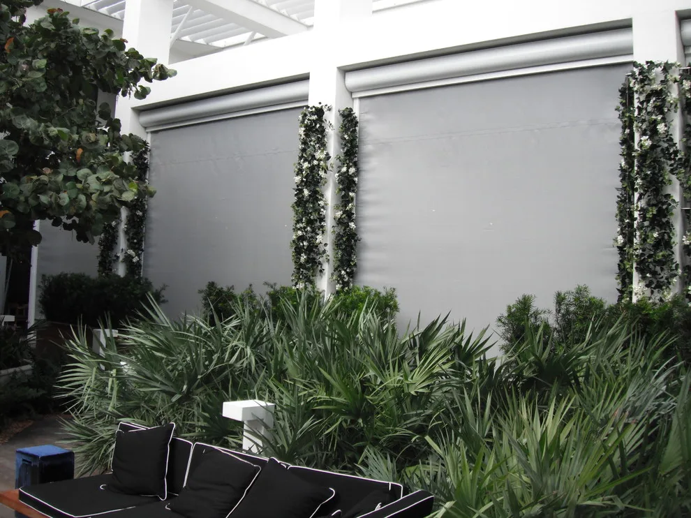 W-Hotel South Beach - Dutch Restaurant Wind Mitigation Screens at 95% by Sentinel Retractable Screens, LLC - Photo 4