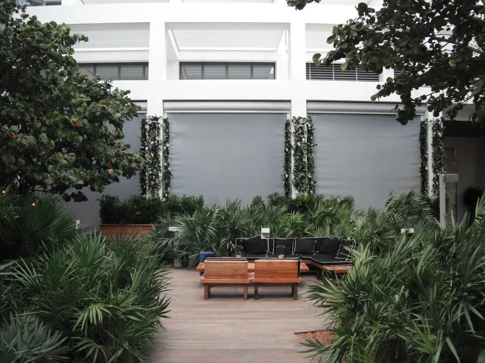 W-Hotel South Beach - Dutch Restaurant Wind Mitigation Screens at 95% by Sentinel Retractable Screens, LLC - Photo 25