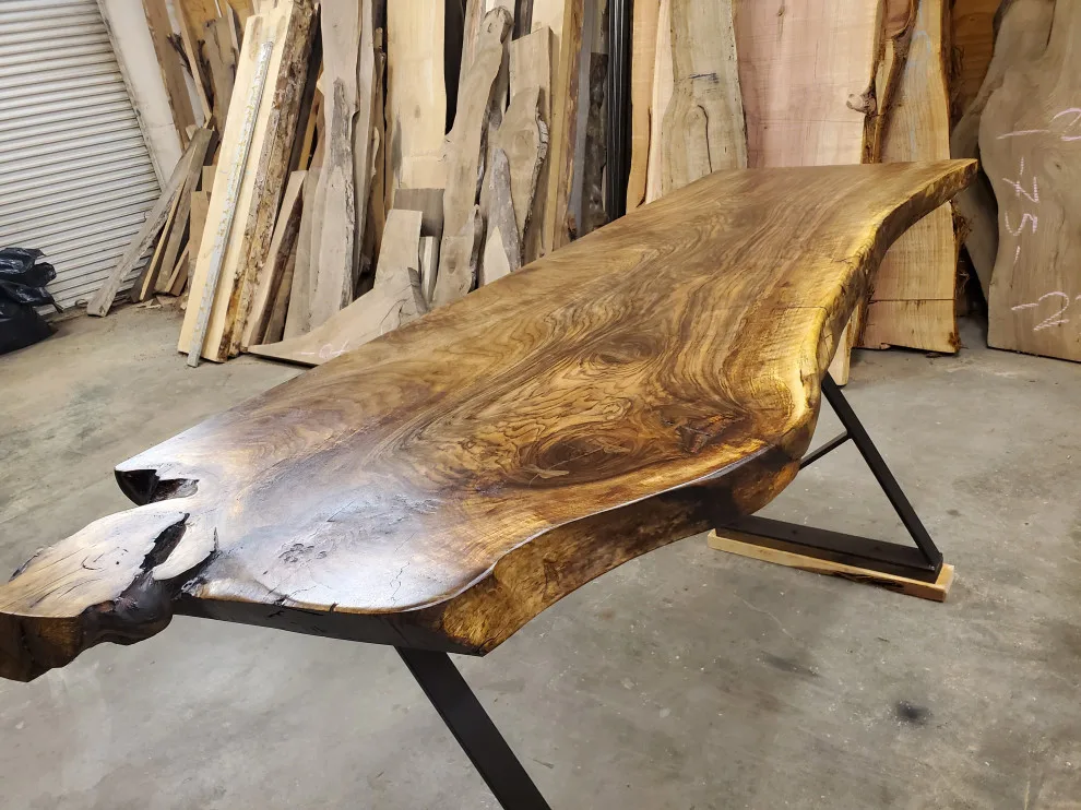 Walnut Sofa Table by Diamond K Woodworks LLC - Photo 2