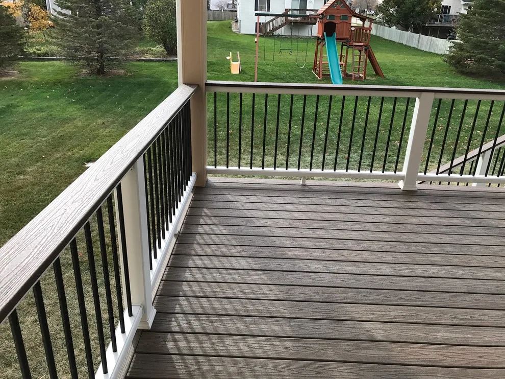 Waukee deck extension with a roof by Central Iowa Solutions, LLC West Des Moines, IA - Photo 2