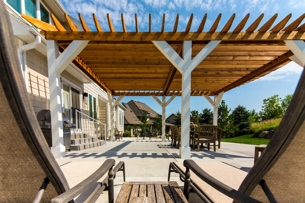 Custom Pergola in West Des Moines by VanWeelden Co. - Photo 2