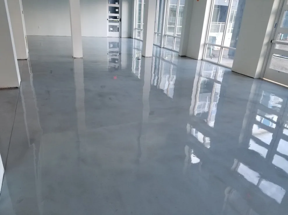 Metallic epoxy floor coatings by Designer Concrete - Photo 5