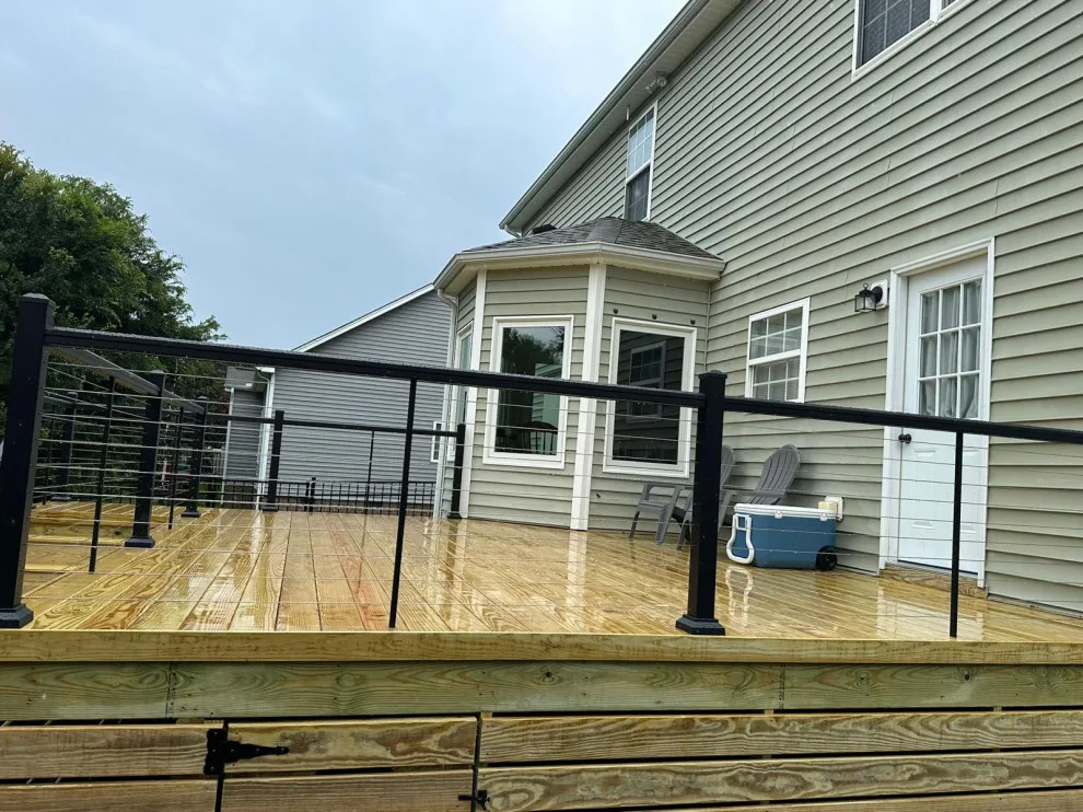 Timber Decking by JM Decks And Fences - Photo 12